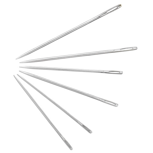 Prym Prym - Long Assorted Steel Silver (No.3-9) Darning Needles - 10 Pieces 2