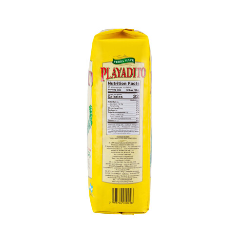 Yerba Mate Playadito 1 Kilo Loose Leaf Tea With Stems 1