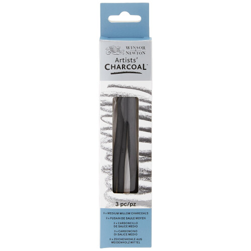 Winsor & Newton Willow Charcoal Med 3st 1