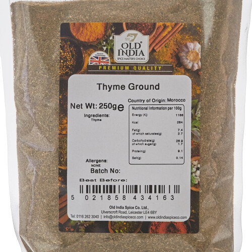 Old India Thyme Ground 250g 1