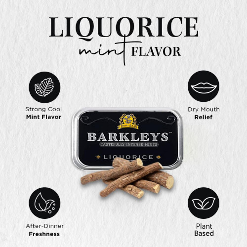 Barkleys Liquorice Mints Tin, 50g 1