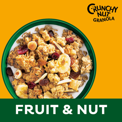 Kellogg's Crunchy Nut Fruit & Nut Granola Bag, 380g 2