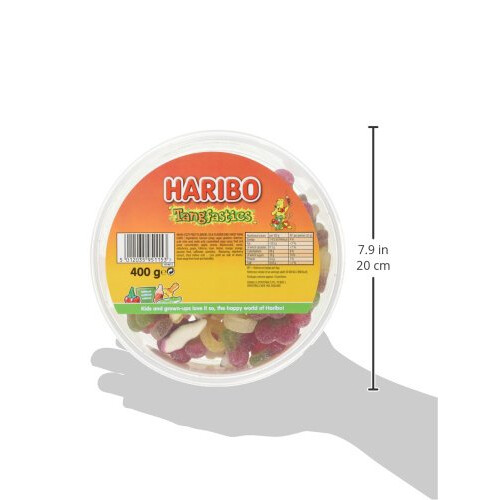 Haribo Haribo Tangfastics Bulk Sweets Drum, 400 g 1