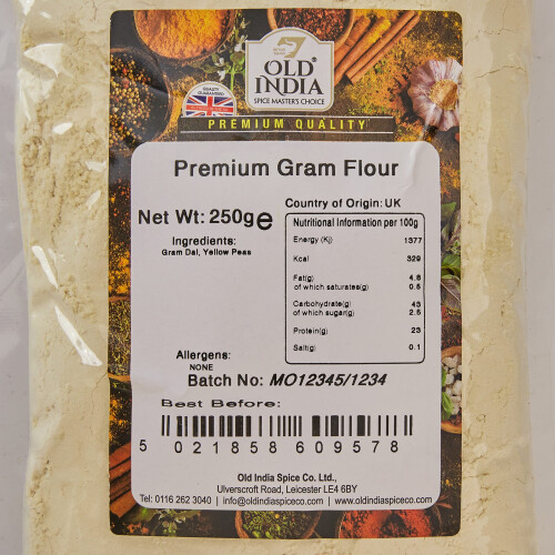 Old India Premium Gram Flour 250g 1