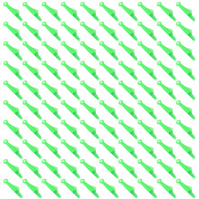 100 Stuks Vis Naaldinrijger Snelle Plastic Threading Aid-Groente