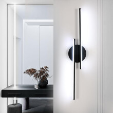 Goeco LED Indoor Wall Light 24W Modern Wall Lamp 6500 K for Bedroom Hallway