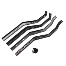 (Black) 1/10 RC Chassis Frame Rail Set For Axial SCX10 III Upgrade Parts