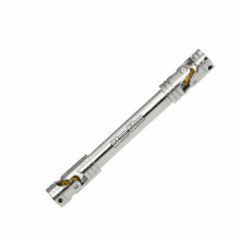 (104-150 Silver) Steel Joint Drive Shaft for 1/10 RC Car Crawler For Axial SCX10 II III TRX4