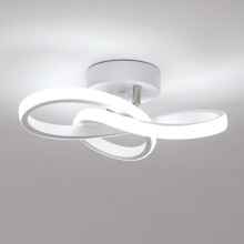 Goeco Modern LED Ceiling Light 22 W Minimalist Aluminium Ceiling Lamp 6500K