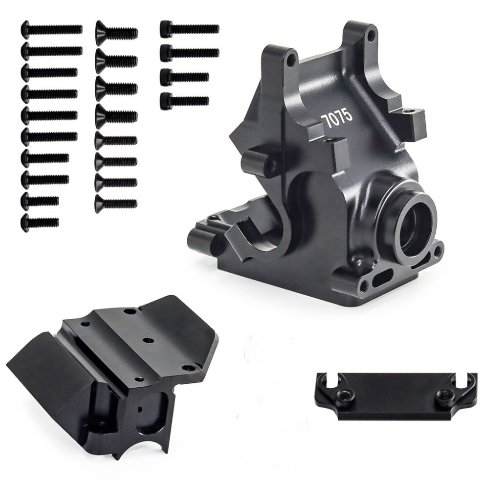 (Black) For Arrma 1/8 6S Kraton Typhon Rc Car 7075 Gearbox Housing Upgrade Parts Black 320997467717