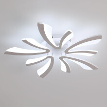 Goeco LED Ceiling Light, 50W , Modern Ceiling Light for Bedroom, 70cm, 6500K
