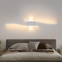 Goeco LED Indoor Wall Light 27W for Bedroom Study Living Room 3000K 89cm