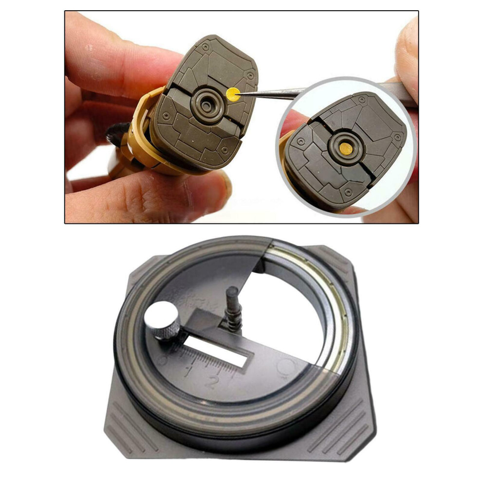 Tungsten Steel Precision Circular Cutter, Stepless Adjustment 1-50Mm, Ideal For Gundam Model Diy Projects 123643835621