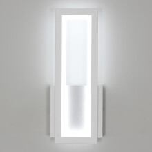 Goeco Wall Light LED Indoor Modern, 6500K, Acrylic White Hallway Wall Light