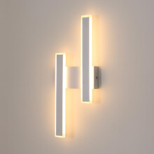 Goeco Wall Light LED Modern, 32 W, Creative Long Parallel Wall Lamp, 3000 K