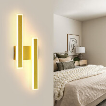 Goeco Wall Light LED Modern, 32 W, Creative Long Parallel Wall Lamp, 3000 K