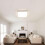 Goeco LED Ceiling Light Flat, 36W IP44 4000K, Modern Ceiling Lighting Square 2
