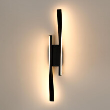 Goeco Indoor LED Wall Light, 16W, Minimalist Design Modern, Black Line 3000K