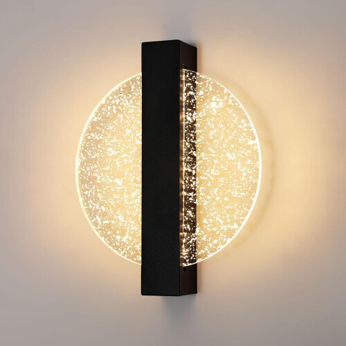 Goeco Modern LED Wall Light 12W 3 Colour Temperatures Indoor Wall Light