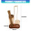 Räucherstäbchen-Brenner-Set, Glasbecher, Aschefänger-Design für 3