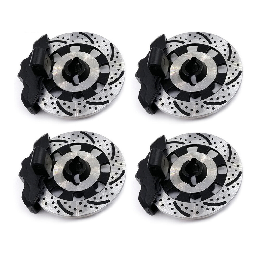 (Black) Metal Brake Disc Caliper Hub For Traxxas Udr Unlimited Desert Racer 1/7 Rc Car Black 320997436768