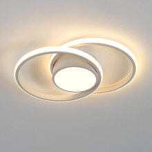 Goeco LED Ceiling Light, 42 W, Modern, Round, 40 cm, 3000K, for Bedrooms