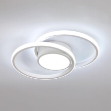 Goeco LED Ceiling Light, 42W, Modern, Round Lamp for Bedrooms, 40 cm, 6500K