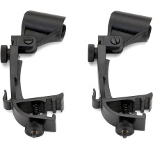 Adjustable Snare Drum Microphone Mounting Clamp Clips for Shure SM58 SM57