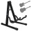 Vertical Electric Acoustic Guitar Stand Universal Free Standing Frame Foldable 1