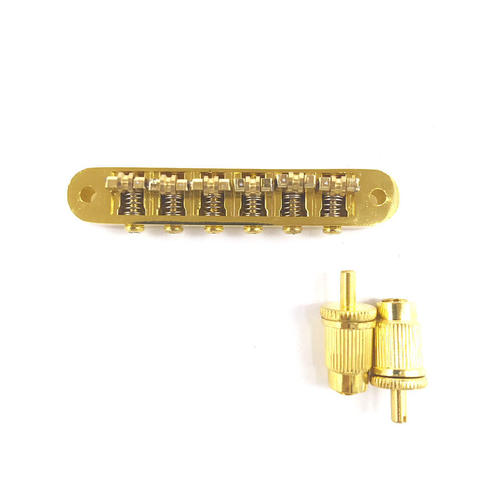 Golden (Golden) A Set Lp Ball String Code Bridge Roller Saddle Tune-O-Matic Bridge For Lp Electric Guitar