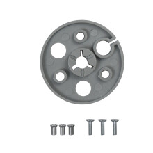 (Plastic Grey) 1/4 7in Reel to Reel Tape Disc Controller For Nab Hub with Assembly Screws