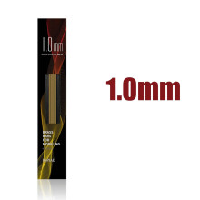 (1.0mm) 6 Size Modeling Hobby Brass Bars Rods for Gundam / Military Model Building
