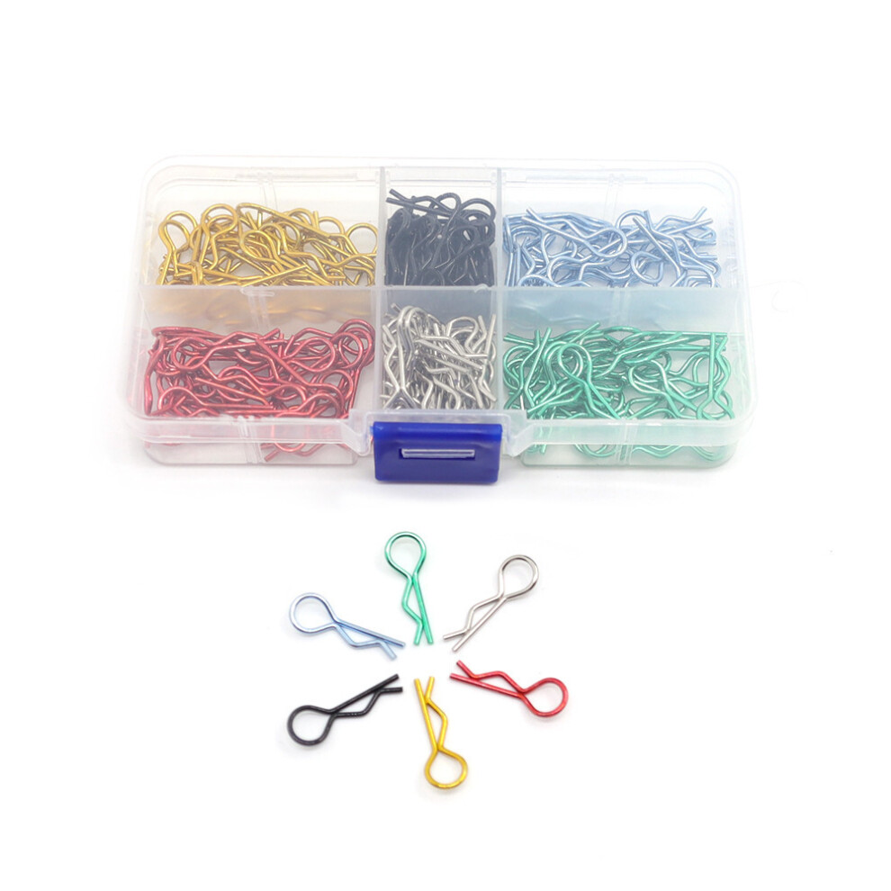 180 Pcs Metal Rc Body Shell R Shape Clips Pin For 1/10 1/12 Rc Car 320997434139