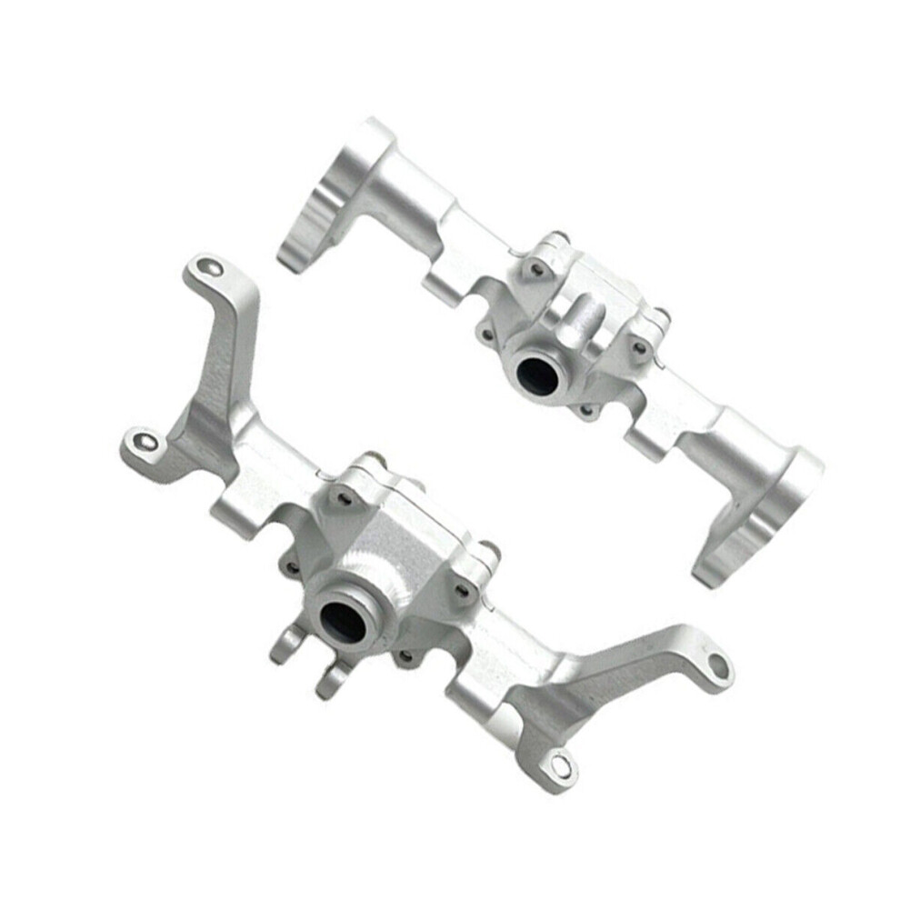 (Silver) Front & Rear Axle Housing Case Upgarde Part For Fms Power Wagon Fcx24 1/24 Rc Silver 320997439592