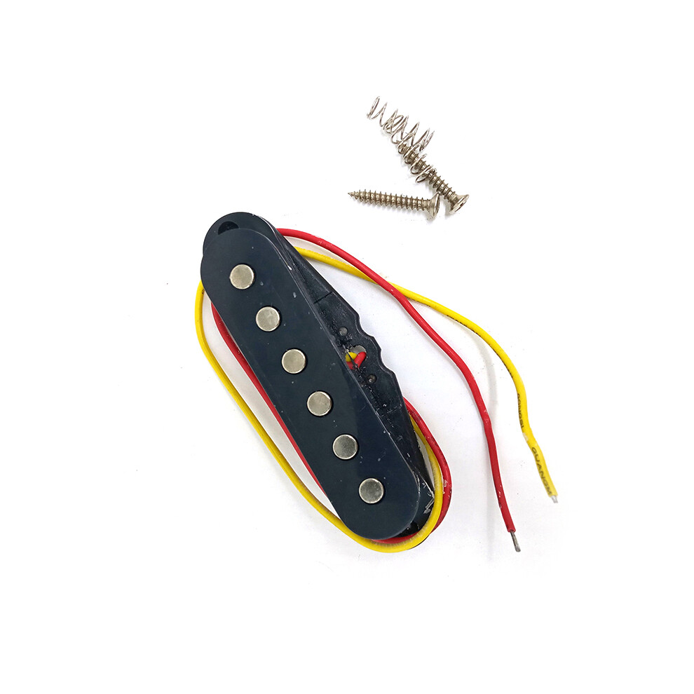 Black (Black) Pickups Bridge And Neck Alnico Single-Coil Pickup For St Electric Guitar