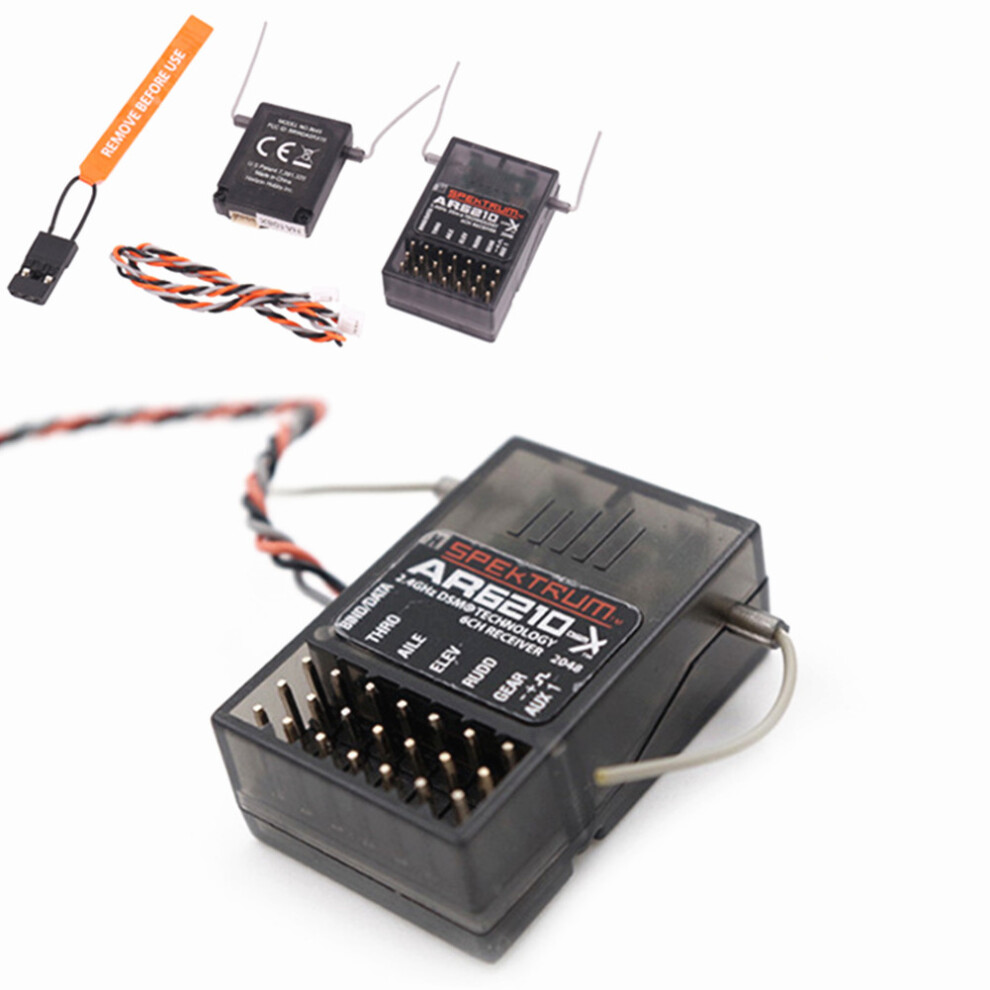 Ar6210 Dsmx 6 Channel Receiver Rx Support Dsm2 For Spektrum Transmitter Tx Rc 320997435259