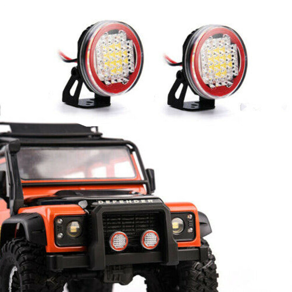 2 Led Head Bracket For Axial Scx10 Axi03007 90046 Trx4 Gen8 1/10 Rc Light 320997434566