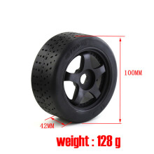 4Pcs Tires Car Wheels Rim 17mm Hex for ARRMA INFRACTION 6S LIMITLESS 1/7 RC Car