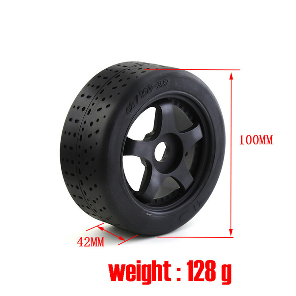 4Pcs Tires Car Wheels Rim 17Mm Hex For Arrma Infraction 6S Limitless 1/7 Rc Car 320997437000