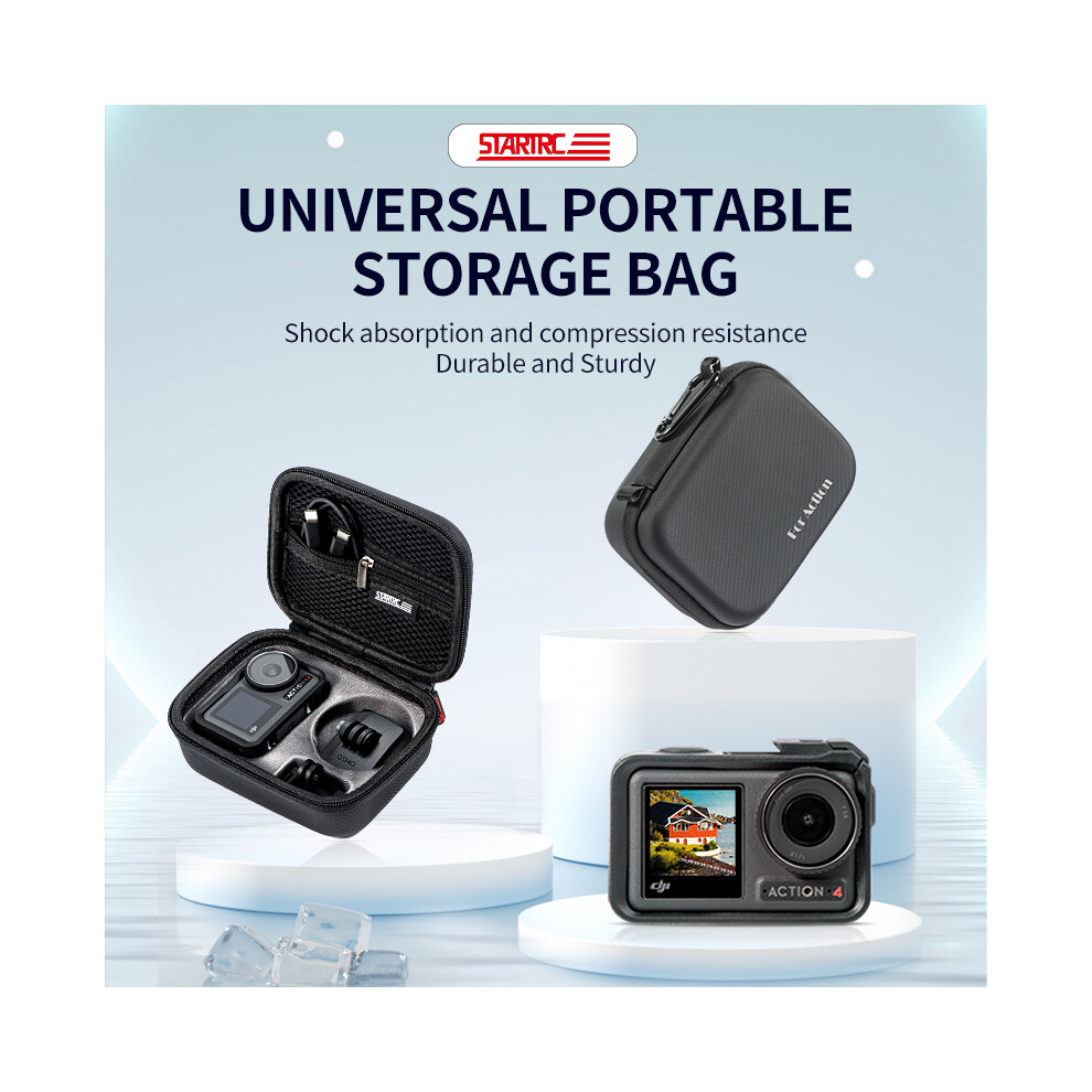 For Dji Action 3 Storage Bag Carrying Osmo Camera Protective Case Handbag Travel 320997440758