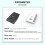 (Black) PS5 Slim Disc & Digital Console Organizer - Desktop Stand 8