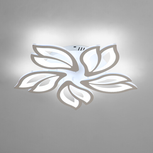 Goeco Creative LED Petal Design Ceiling Light 65W Modern Ceiling Light 6500K
