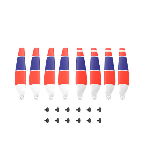 (F) 4Pair Propellers Low Noise RC Drone Blade Accessories For DJI Mini 3 Pro Drones