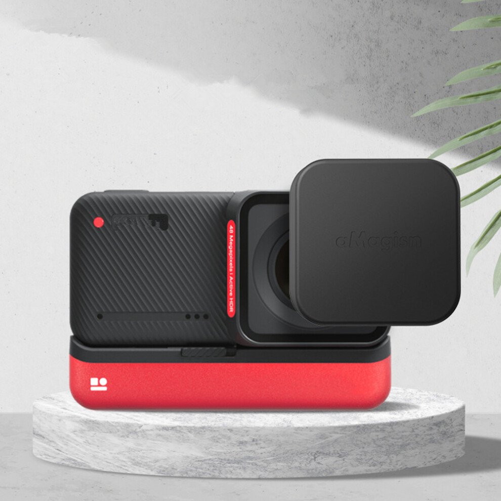 Lens Cover For Insta360 One Rs 4K Wide Angle Enhanced Silicone Protective Sleeve 320997436331