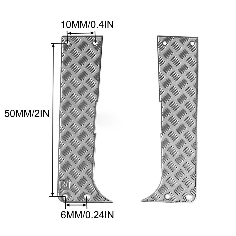 Metal Side Pedal Decorative Plates For Fms Fcx24 Wagon 1/24 Rc Car 123643836970