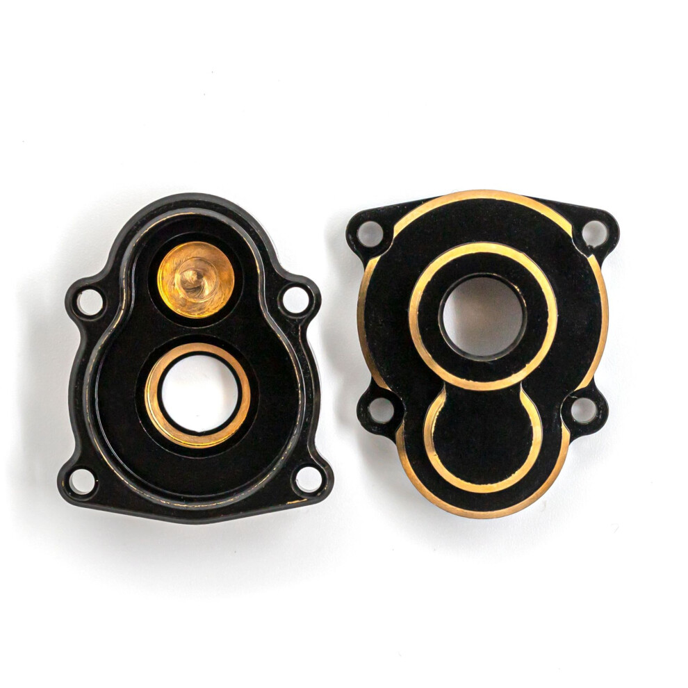 2Pcs Metal Brass Rear Axle Counterweight Upgarde Part For 1/10 Rgt 86190 Rc Car 320997440512
