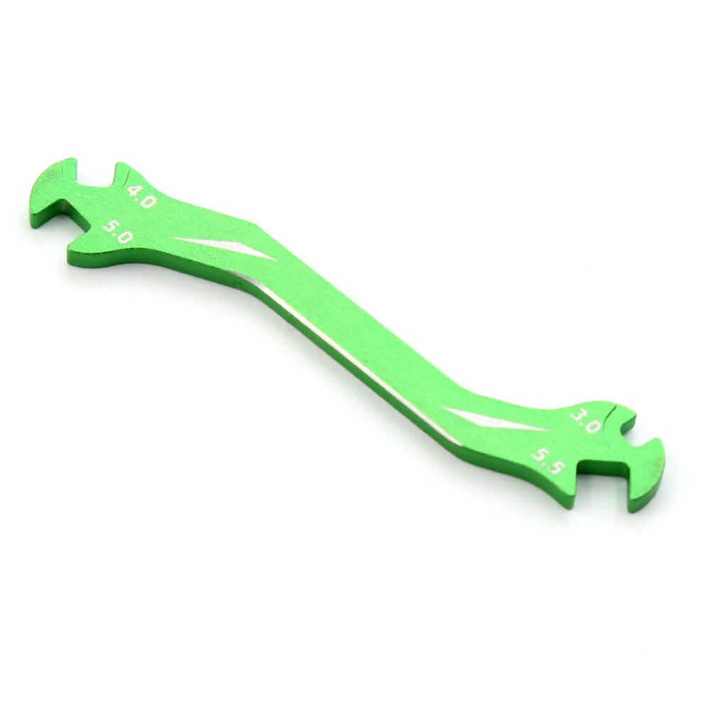 (Green) 1 Pcs Model Tool Wrench Spanners Multi-Turnbuckle For 3/4/5/5.5Mm Rc Car Green 320997436478