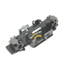 (Gold) Modified Metal Chassis Assembly Upgrade for WLtoys 1/28 284131 K979 K989 RC Cars