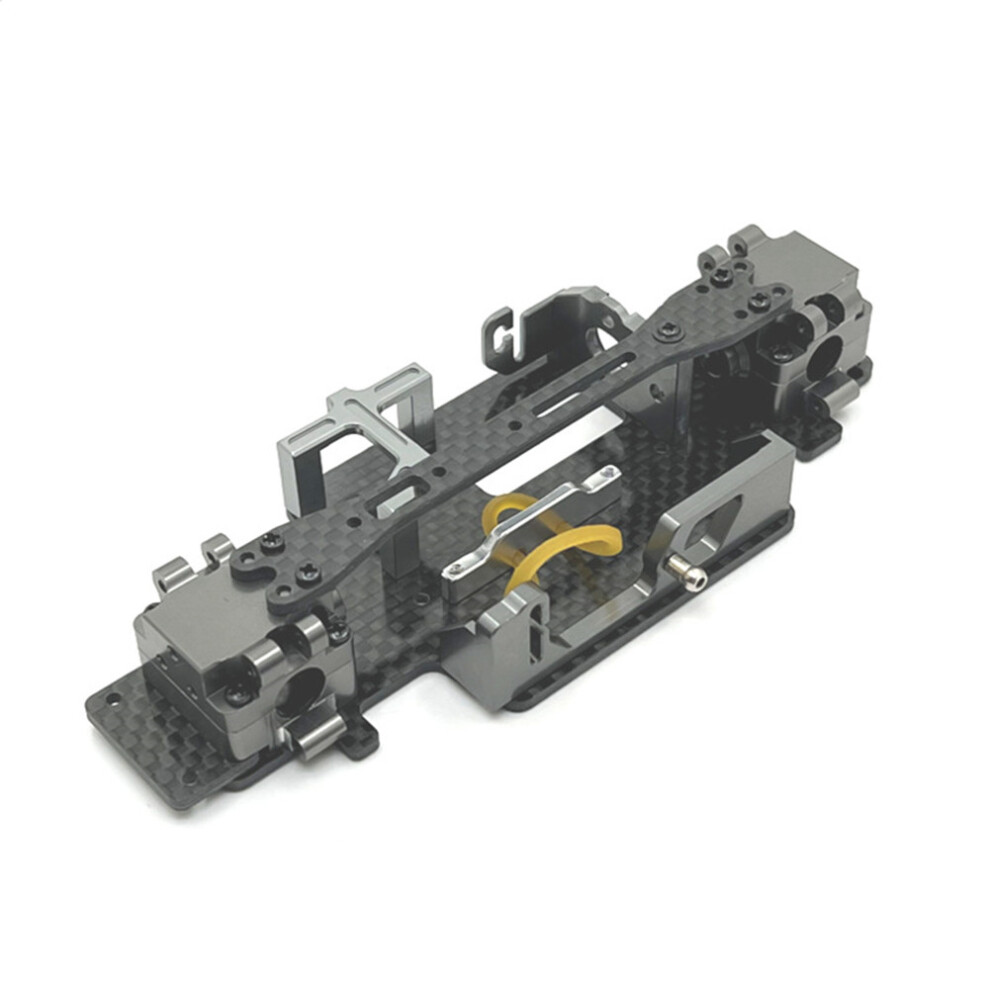 (Titanium) Metal Rc Car Chassis Assembly Modified Upgrade For Wltoys 1/28 284131 K979 K989 320997437109