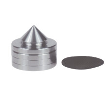 (4*Large Nail) 4Set Adjustable Stainless Steel HiFi Speaker Turntable Isolation Stand Feet